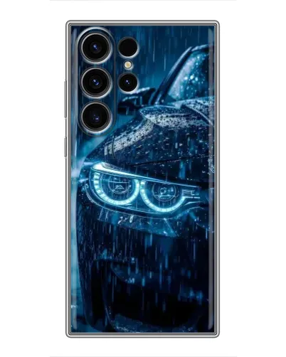 Чехол для Samsung Galaxy S23 Ultra с картинкой «BMW под дождем» Чехол для Samsung Galaxy S23 Ultra с картинкой «BMW под дождем»