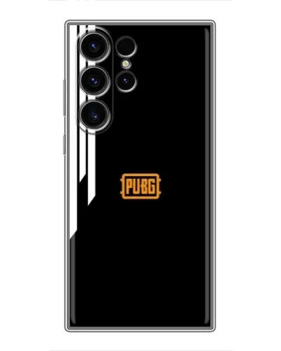 Чехол для Samsung Galaxy S23 Ultra с картинкой «PUBG — вертикальные линии» Чехол для Samsung Galaxy S23 Ultra с картинкой «PUBG — вертикальные линии»