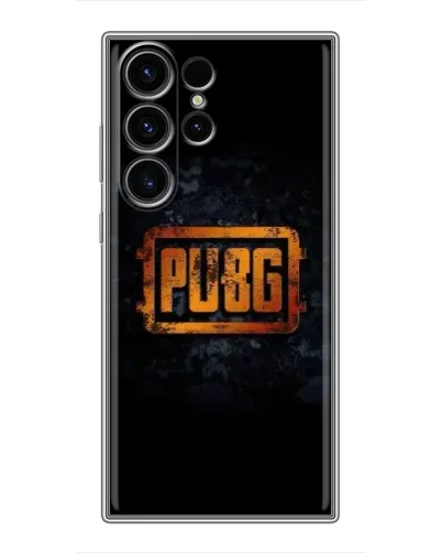 Чехол для Samsung Galaxy S23 Ultra с картинкой «PUBG — золотой логотип» Чехол для Samsung Galaxy S23 Ultra с картинкой «PUBG — золотой логотип»