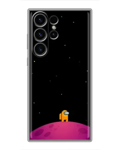 Чохол для Samsung Galaxy S23 Ultra з картинкою «Самотній герой на планеті»