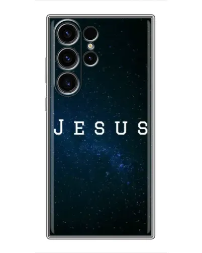 Чехол для Samsung Galaxy S23 Ultra с картинкой «Звездное небо Jesus»