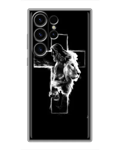 Чохол для Samsung Galaxy S23 Ultra з картинкою «Сяючий хрест Jesus» Чохол для Samsung Galaxy S23 Ultra з картинкою «Сяючий хрест Jesus»