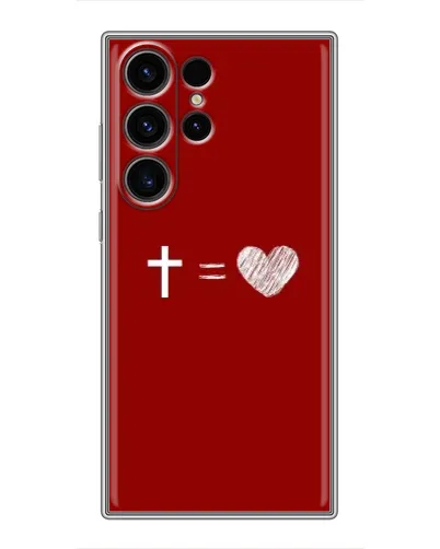 Чохол для Samsung Galaxy S23 Ultra з картинкою «Рівняння любові» Чохол для Samsung Galaxy S23 Ultra з картинкою «Рівняння любові»