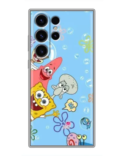 Чохол для Samsung Galaxy S23 Ultra з картинкою «Веселі бульбашки»