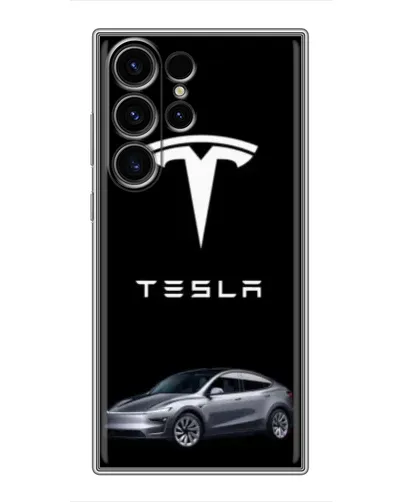 Чехол для Samsung Galaxy S23 Ultra с картинкой «Tesla Model Y» Чехол для Samsung Galaxy S23 Ultra с картинкой «Tesla Model Y»