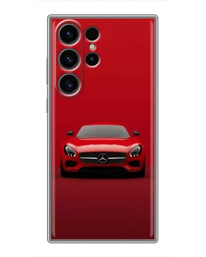 Чехол для Samsung Galaxy S23 Ultra с картинкой «Красный Mercedes AMG» Чехол для Samsung Galaxy S23 Ultra с картинкой «Красный Mercedes AMG»
