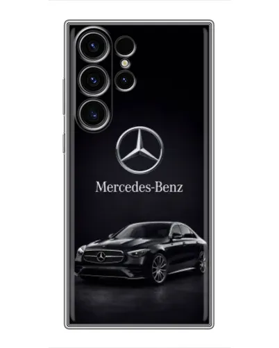 Чехол для Samsung Galaxy S23 Ultra с картинкой «Mercedes — решетка радиатора» Чехол для Samsung Galaxy S23 Ultra с картинкой «Mercedes — решетка радиатора»