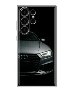 Чехол для Samsung Galaxy S23 Ultra с картинкой «Audi — детализация кузова»