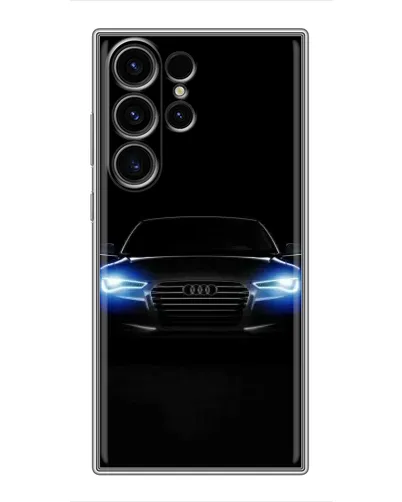 Чехол для Samsung Galaxy S23 Ultra с картинкой «Audi в неоне» Чехол для Samsung Galaxy S23 Ultra с картинкой «Audi в неоне»