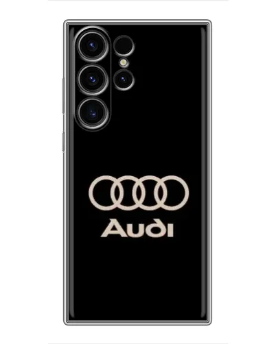 Чехол для Samsung Galaxy S23 Ultra с картинкой «Audi — золотой логотип» Чехол для Samsung Galaxy S23 Ultra с картинкой «Audi — золотой логотип»