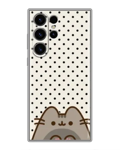 Чохол для Samsung Galaxy S23 Ultra з картинкою «Пушин у цяточку»