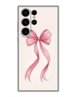 Чехол для Samsung Galaxy S23 Ultra с картинкой «Розовый бант»