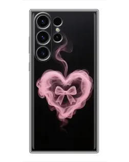 Чехол для Samsung Galaxy S23 Ultra с картинкой «Дымчатое сердце»