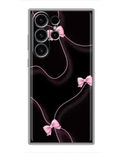 Чехол для Samsung Galaxy S23 Ultra с картинкой «Розовые ленты» Чехол для Samsung Galaxy S23 Ultra с картинкой «Розовые ленты»