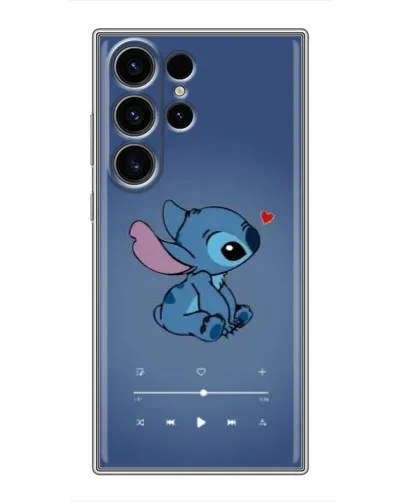Чехол для Samsung Galaxy S23 Ultra с картинкой «Музыкальный Stitch»