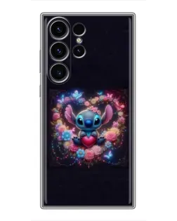 Чехол для Samsung Galaxy S23 Ultra с картинкой «Stitch в цветах» Чехол для Samsung Galaxy S23 Ultra с картинкой «Stitch в цветах»
