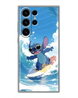 Чехол для Samsung Galaxy S23 Ultra с картинкой «Стич на волне» Чехол для Samsung Galaxy S23 Ultra с картинкой «Стич на волне»