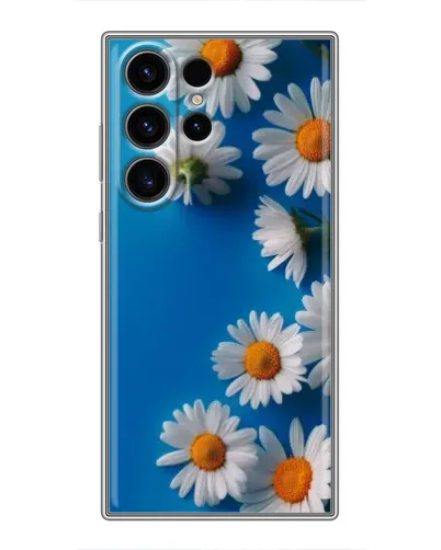 Чехол для Samsung Galaxy S23 Ultra с картинкой «Белоснежные маргаритки» Чехол для Samsung Galaxy S23 Ultra с картинкой «Белоснежные маргаритки»