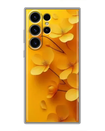 Чехол для Samsung Galaxy S23 Ultra с картинкой «Золотые лепестки» Чехол для Samsung Galaxy S23 Ultra с картинкой «Золотые лепестки»