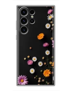 Чехол для Samsung Galaxy S23 Ultra с картинкой «Цветочная композиция»