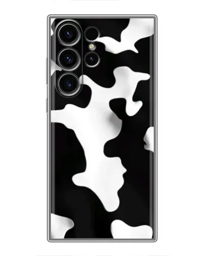 Чехол для Samsung Galaxy S23 Ultra с картинкой «Черно-белое пятно»