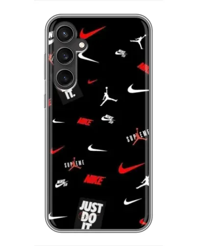 Чехол для Samsung Galaxy S23 с картинкой «Nike Mix Pattern»