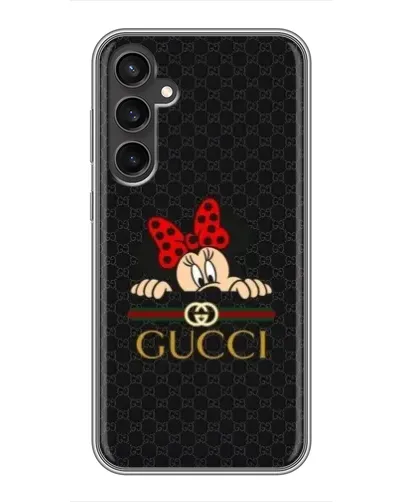 Чехол для Samsung Galaxy S23 с картинкой «Минни Маус Gucci — черный» Чехол для Samsung Galaxy S23 с картинкой «Минни Маус Gucci — черный»