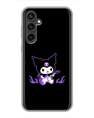 Чехол для Samsung Galaxy S23 с картинкой «Электрическая Kuromi»