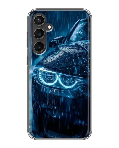 Чехол для Samsung Galaxy S23 с картинкой «BMW под дождем» Чехол для Samsung Galaxy S23 с картинкой «BMW под дождем»