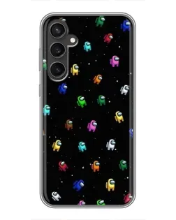 Чехол для Samsung Galaxy S23 с картинкой «Экипаж Among Us» Чехол для Samsung Galaxy S23 с картинкой «Экипаж Among Us»