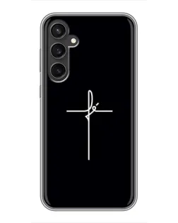 Чехол для Samsung Galaxy S23 с картинкой «Тонкий крест»