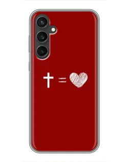 Чехол для Samsung Galaxy S23 с картинкой «Уравнение любви»