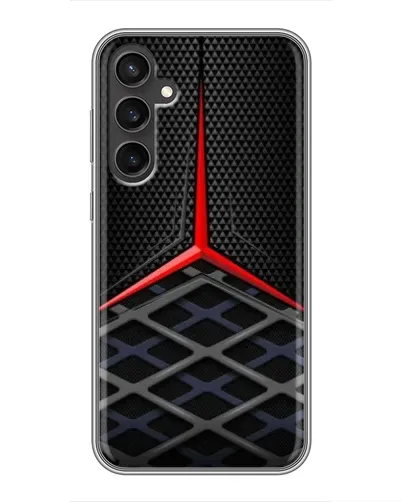 Чехол для Samsung Galaxy S23 с картинкой «Mercedes Carbon Grid» Чехол для Samsung Galaxy S23 с картинкой «Mercedes Carbon Grid»
