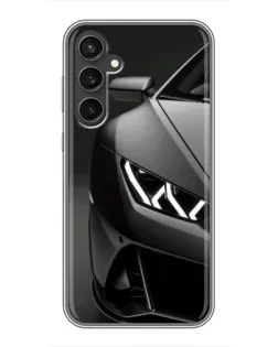 Чехол для Samsung Galaxy S23 с картинкой «Lamborghini фары детализация»