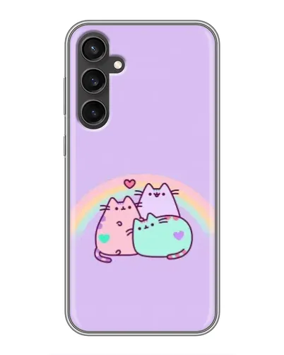 Чехол для Samsung Galaxy S23 с картинкой «Радужные Пушины» Чехол для Samsung Galaxy S23 с картинкой «Радужные Пушины»