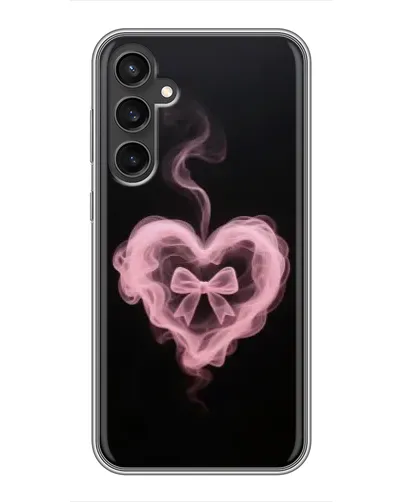 Чехол для Samsung Galaxy S23 с картинкой «Дымчатое сердце»