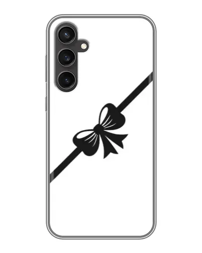 Чехол для Samsung Galaxy S23 с картинкой «Диагональный бант»