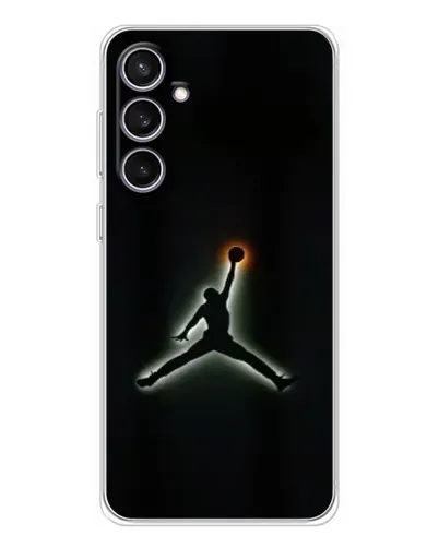 Чехол для Samsung Galaxy S24 FE с картинкой «Jordan Gradient Logo»