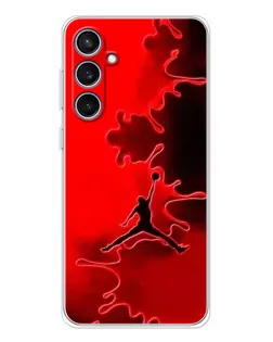 Чехол для Samsung Galaxy S24 FE с картинкой «Jordan Red Smoke» Чехол для Samsung Galaxy S24 FE с картинкой «Jordan Red Smoke»