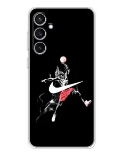 Чехол для Samsung Galaxy S24 FE с картинкой «Jordan Jumpman» Чехол для Samsung Galaxy S24 FE с картинкой «Jordan Jumpman»