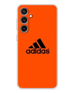 Чехол для Samsung Galaxy S24 FE с картинкой «Adidas Ukraine»