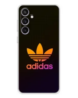 Чехол для Samsung Galaxy S24 FE с картинкой «Градиент Adidas»