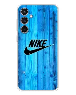 Чехол для Samsung Galaxy S24 FE с картинкой «Голубое дерево Nike»