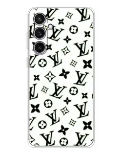 Чехол для Samsung Galaxy S24 FE с картинкой «Монохромный хаос LV»