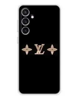 Чехол для Samsung Galaxy S24 FE с картинкой «Louis Vuitton — минимализм»