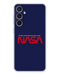 Чехол для Samsung Galaxy S24 FE с картинкой «NASA — глубокий космос»