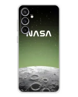 Чехол для Samsung Galaxy S24 FE с картинкой «NASA — лунный градиент»
