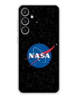 Чехол для Samsung Galaxy S24 FE с картинкой «NASA — звездное небо»
