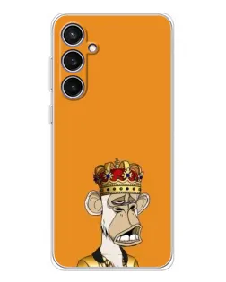 Чохол для Samsung Galaxy S24 FE з картинкою «Золота мавпа Bored Ape» Чохол для Samsung Galaxy S24 FE з картинкою «Золота мавпа Bored Ape»