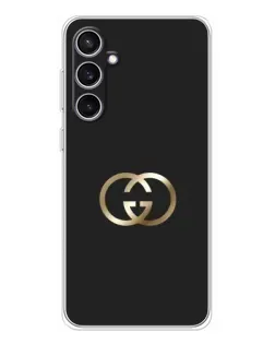 Чехол для Samsung Galaxy S24 FE с картинкой «Минимализм Gucci»